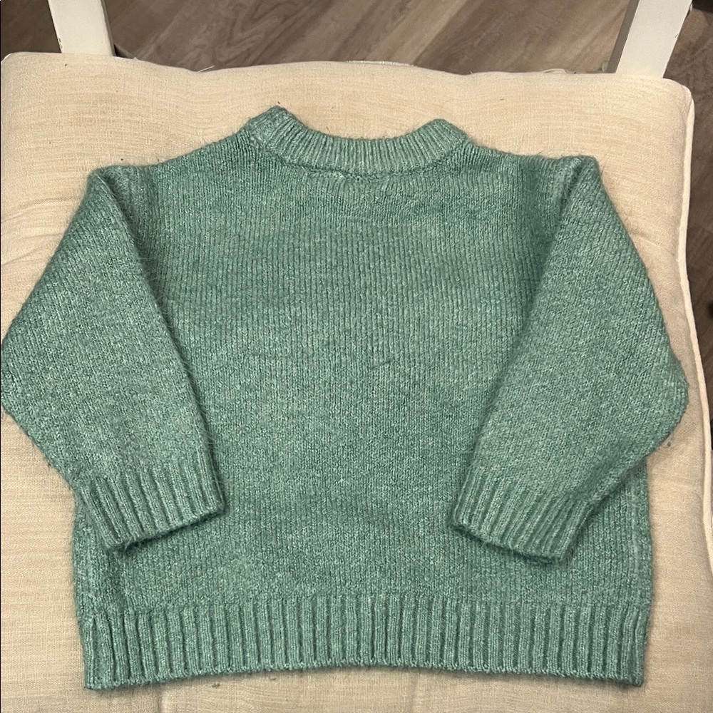 Zara Kids Green Sweater - Picture 5 of 5